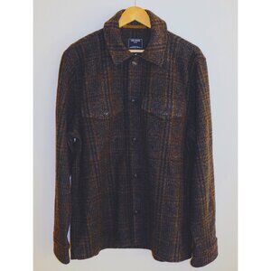 Todd Snyder Brown Wool Plaid Shirt Jacket NWT